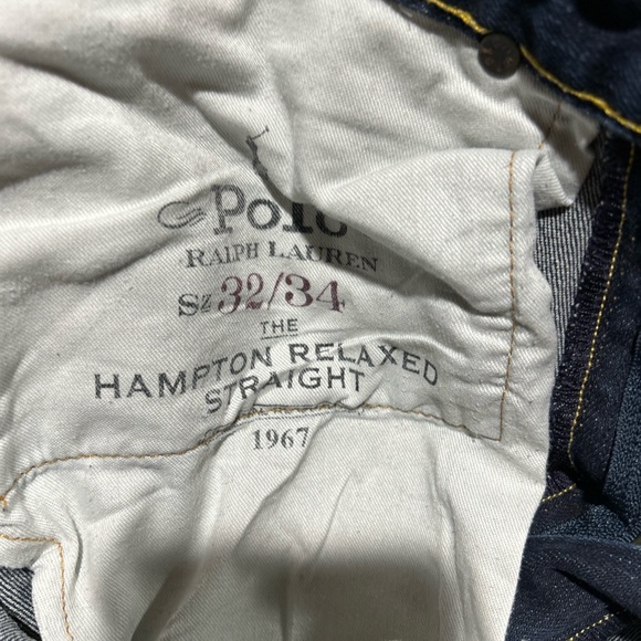 RL men’s Hampton relaxed straight 32x34. - Picture 2 of 3